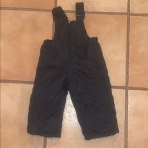 Baby 6-9 month snow suit blue navy